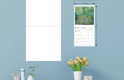 Calendario 2026 Pared Mini 12M - Monet