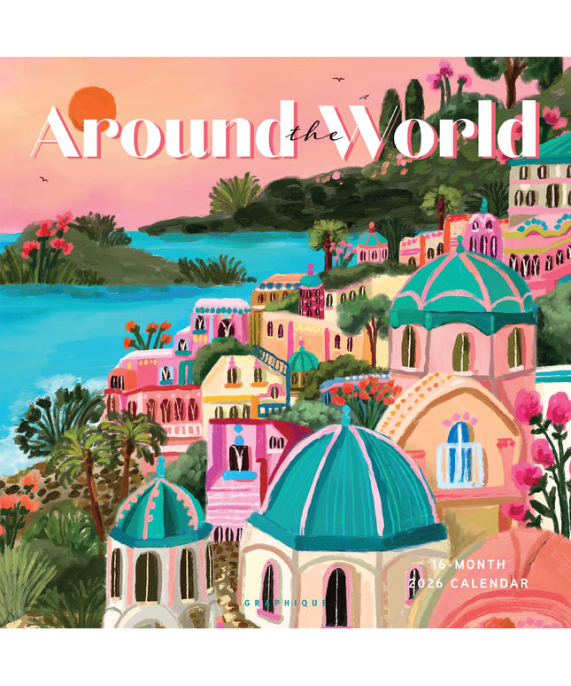 Calendario 2026 Pared 12M - Around the World