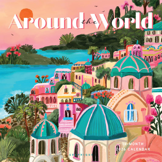 Calendario 2026 Pared 12M - Around the World