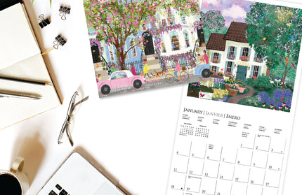 Calendario 2026 Joyful Landscapes 12 Mese