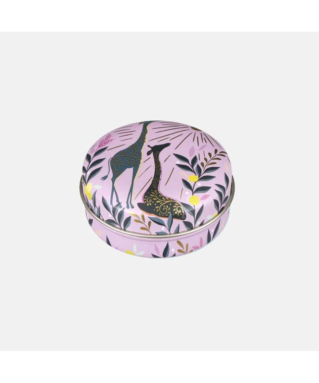 Caja Metalica Mini Redonda Sara Miller - Animales