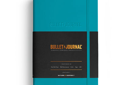 Libreta Mediana Bullet Journal 2 Edition Turquoise