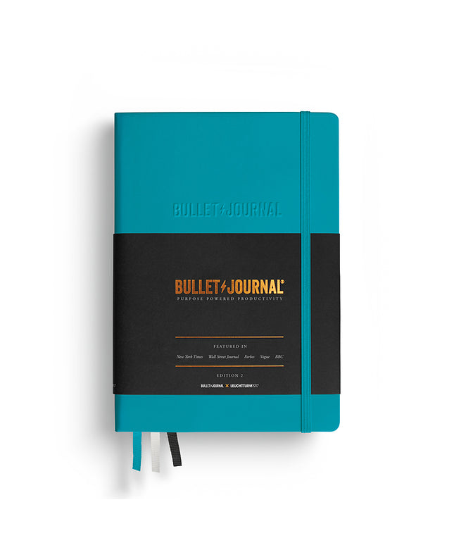 Libreta Mediana Bullet Journal 2 Edition Turquoise