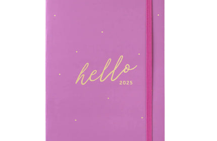 Agenda 2025 Mediana 12M Sem Vista - Fuchsia
