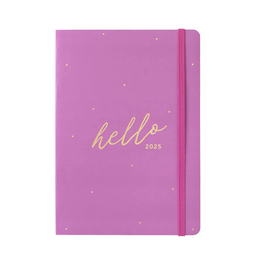 Agenda 2025 Mediana 12M Sem Vista - Fuchsia