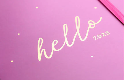 Agenda 2025 Mediana 12M Sem Vista - Fuchsia