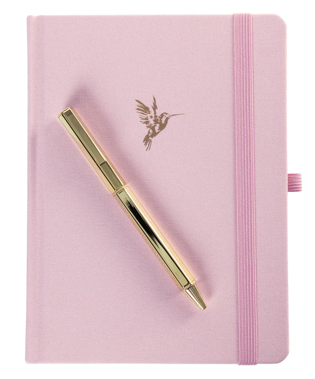 Libreta Composición con Boligrafo - Rosado