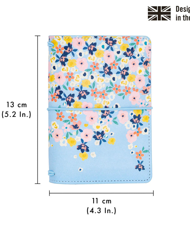 Libreta con Porta Pasaporte - Ditsy Floral