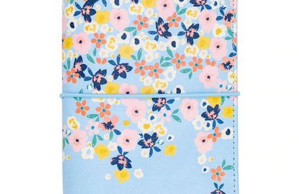 Libreta con Porta Pasaporte - Ditsy Floral