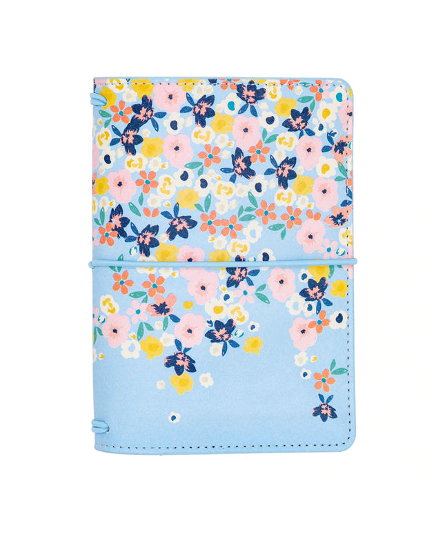 Libreta con Porta Pasaporte - Ditsy Floral