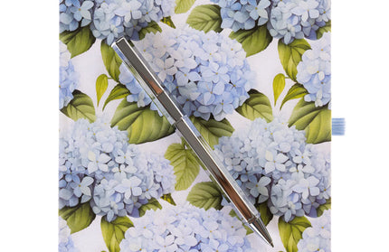 Libreta Composición con Boligrafo - Hortensias