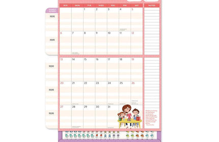 Calendario 2026 Pared 17M - Mom