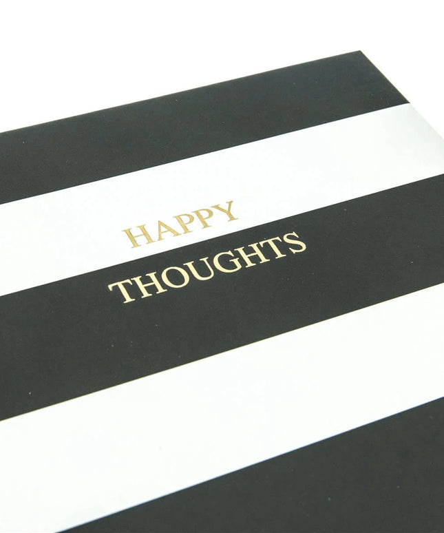 Cuaderno Espiral Tapa Dura Rayas Blancas y Negras