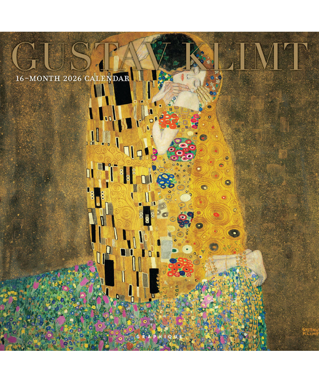 Calendario 2026 Pared 12M - Klimt