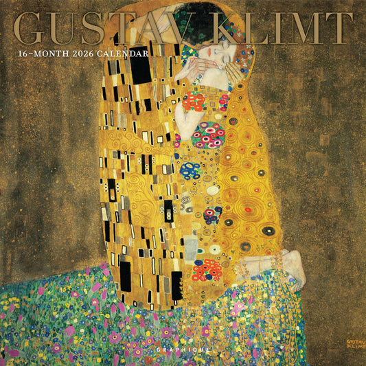 Calendario 2026 Pared 12M - Klimt