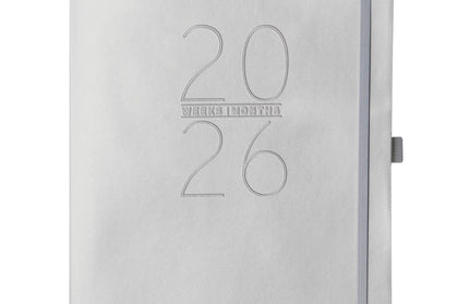 Agenda 2026 18M Semanal A4 Apollo - Plateado