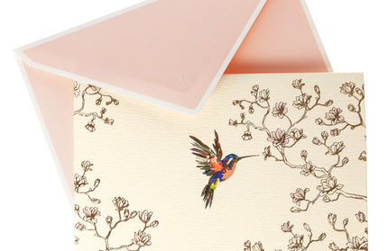 Set de 10 Tarjetas con Sobre - La Petite Presse Hummingbird