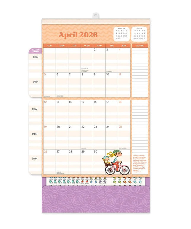 Calendario 2026 Pared 17M - Mom