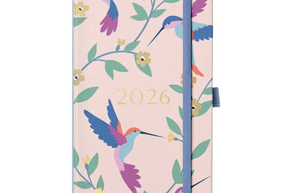 Agenda 2026 Slim Semana Vista 12M - Birds