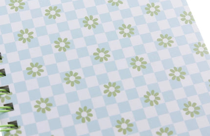 Cuaderno Espiral Tapa Dura - Margaritas