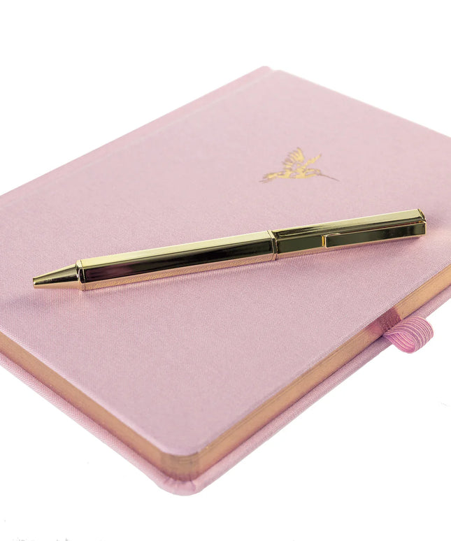 Libreta Composición con Boligrafo - Rosado