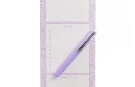 Block Lista Magnético Sonrisa Morada