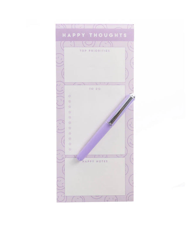 Block Lista Magnético Sonrisa Morada