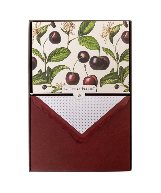 Set de 10 Tarjetas con Sobre - La Petite Presse Cerise