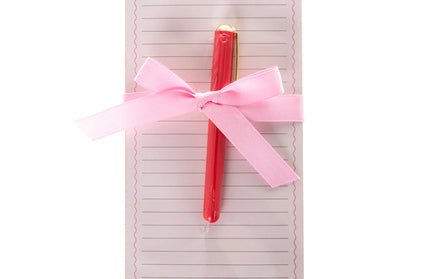 Block de Notas con Lapicero - Bow