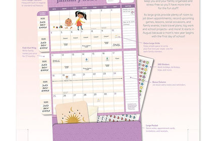 Calendario 2026 Pared 17M - Mom