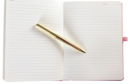 Libreta Composición con Boligrafo - Rosado
