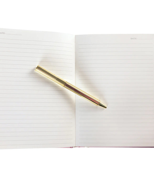 Libreta Composición con Boligrafo - Rosado