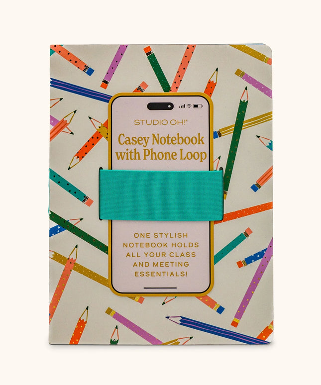 Libreta Mediana con Elástico para Celular - Make Your Mark