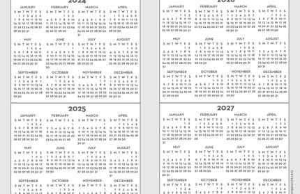 Agenda 2025 Bolsillo Mensual 24M - Van Gogh