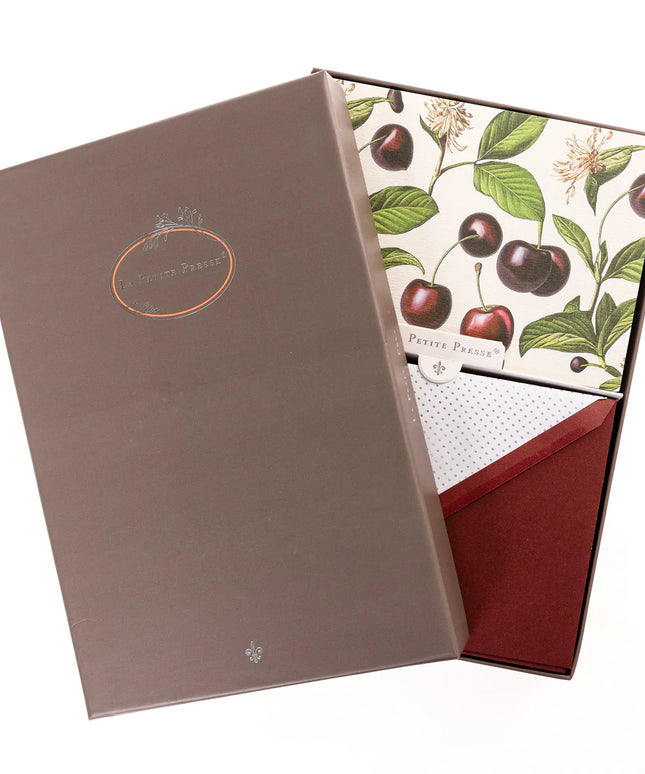 Set de 10 Tarjetas con Sobre - La Petite Presse Cerise