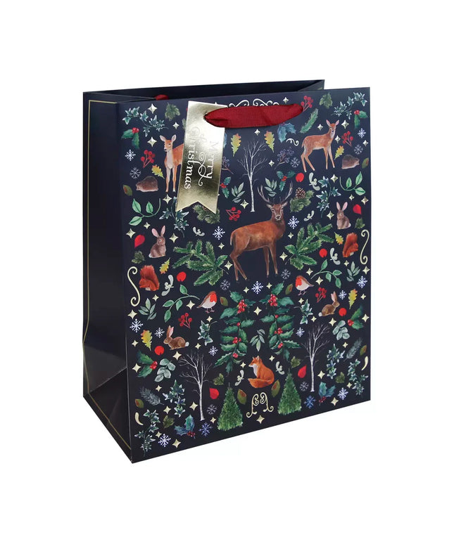 Bolsa Regalo Grande Navidad - Bosque Navideño