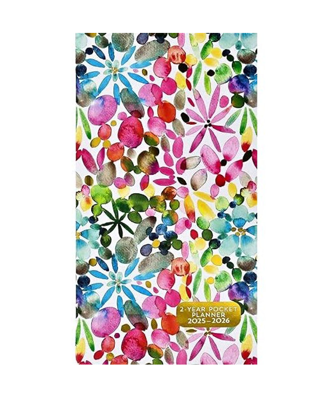 Agenda 2025 Watercolor Garden 24 Meses
