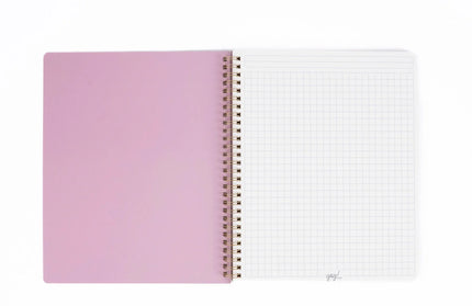 Cuaderno Mediano Cuadriculado - Sardines Rosa
