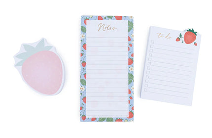 Set de Taco de Notas - Frutillas