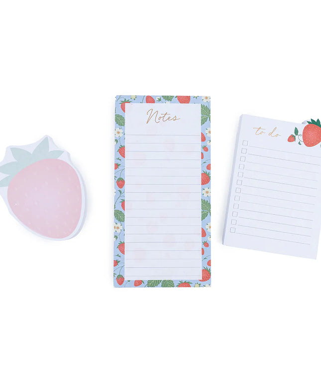 Set de Taco de Notas - Frutillas