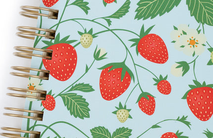 Cuaderno Mediano Composición - Frutillas