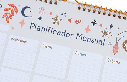 Planificador Mensual - Rodeo Cósmico