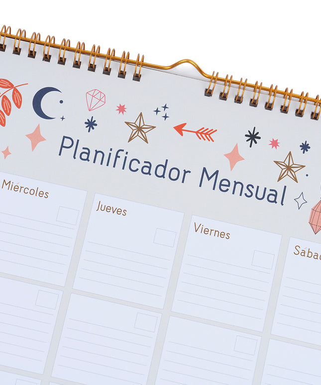 Planificador Mensual - Rodeo Cósmico