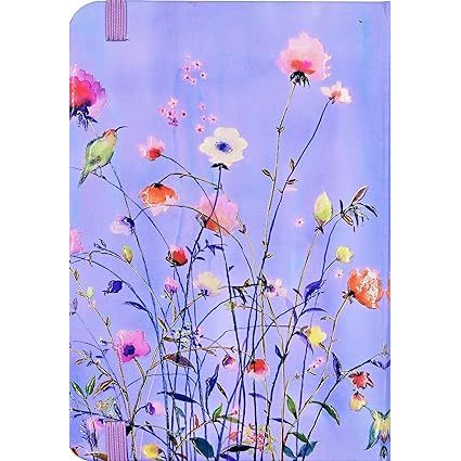 Agenda 2025 Lavender Wildflowers 16 Meses