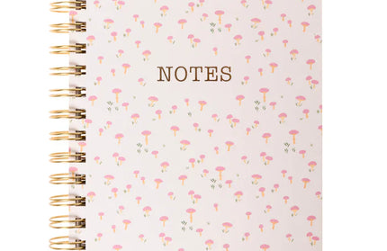 Cuaderno Pink Mushrooms