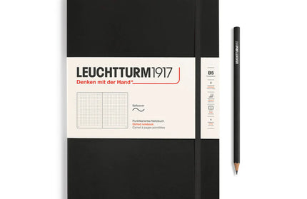 Libreta Grande Tapa Blanda Black