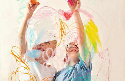 Set 6 Crayones Gruesos Secado Rápido