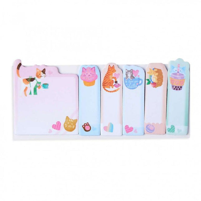 Set Notas Adhesivas Gatos