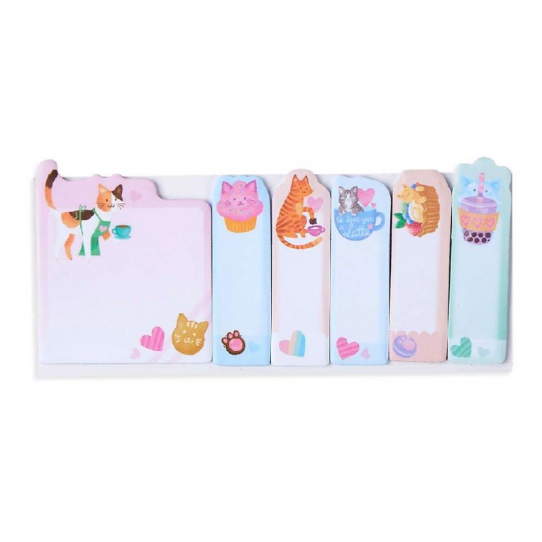 Set Notas Adhesivas Gatos