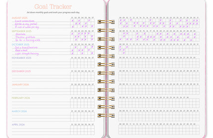 Agenda 2026 Anillada Sem Vista 17M - Bella Flora